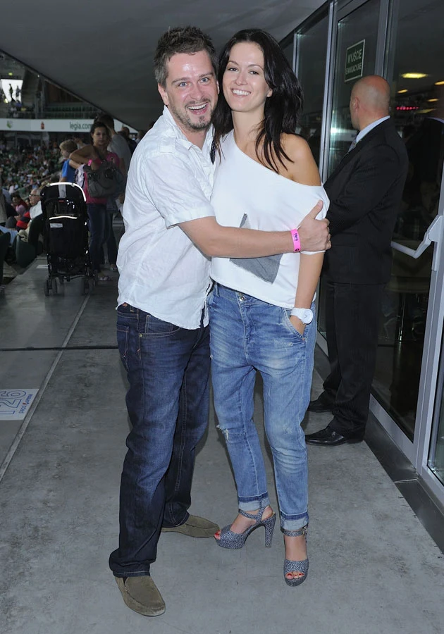 Michał Lewandowski i jego wybranka Michał Lewandowski i jego wybranka