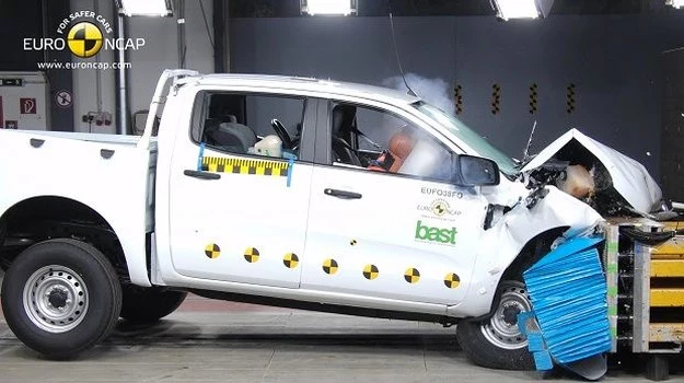 Ranger to pierwszy pikap, który zdobył w testach Euro NCAP komplet gwiazdek.