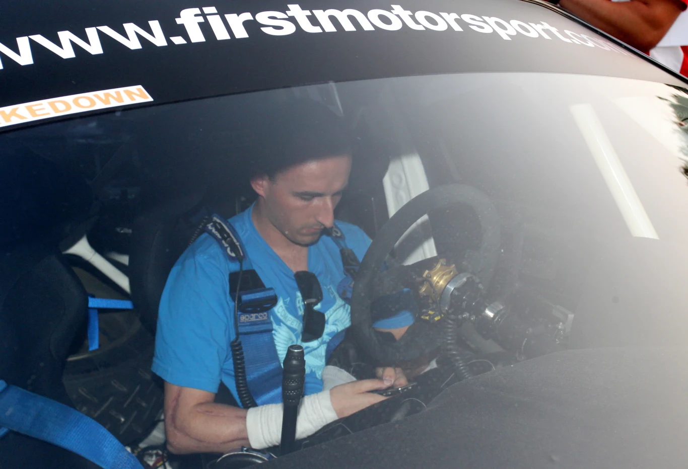 Robert Kubica na Ronde Gomitolo di Lana Robert Kubica na Ronde Gomitolo di Lana