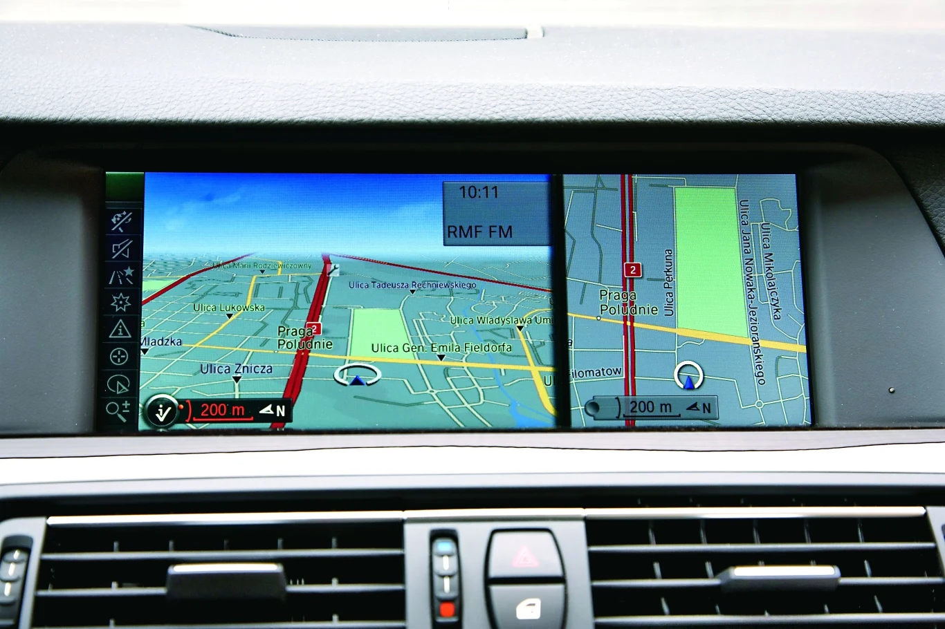 Firmowa nawigacja BMW jest jedną z najlepszych dostępnych na rynku. 