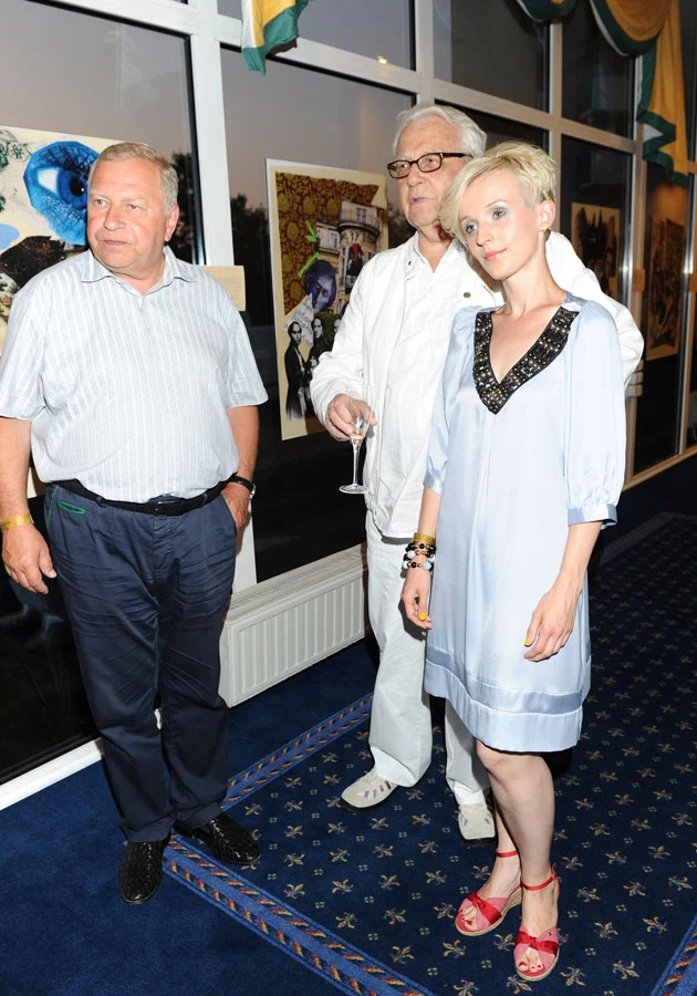 Łapiccy z Jerzym Stuhrem w Juracie