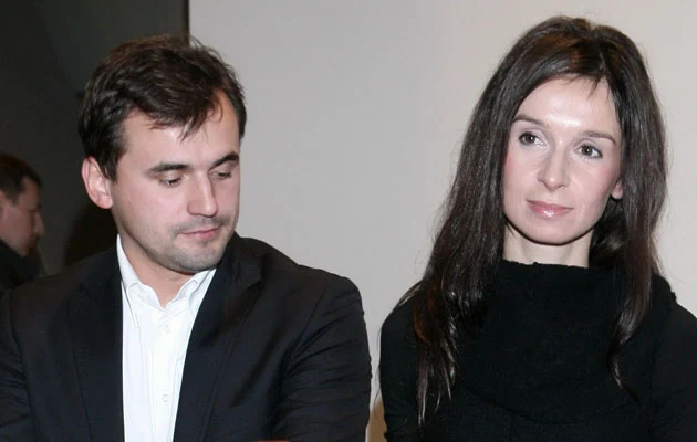 Marta Kaczyńska i Marcin Dubieniecki Marta Kaczyńska i Marcin Dubieniecki