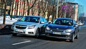 Chevrolet Cruze 1.6 i Renault Fluence 1.6 - porównanie