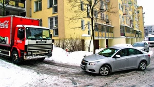 Postój pojazdu - rozładunek towaru