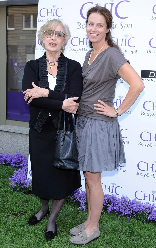 Beata Tyszkiewicz z córką Karoliną