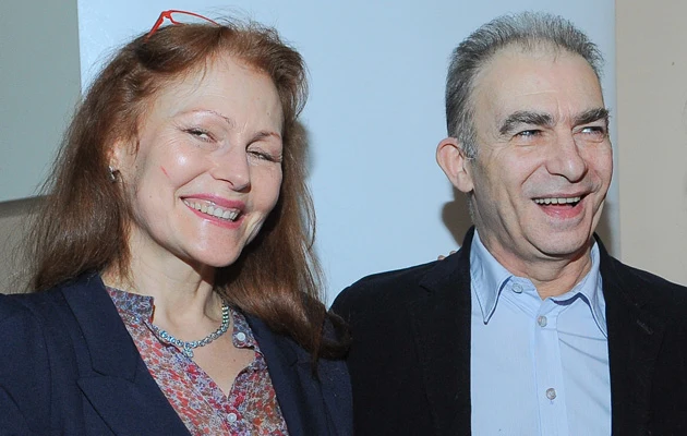 Seweryn Krajewski z żoną Seweryn Krajewski z żoną