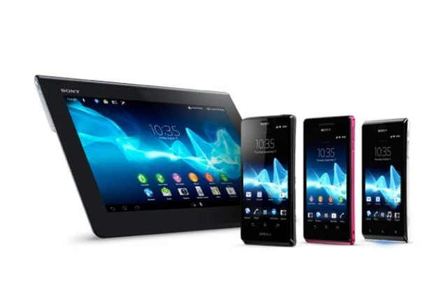 Tablet Xperia S oraz nowe smartfony - Xperia T,  Xperia V i  Xperia J