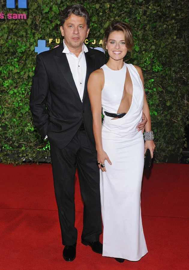 Natasza Urbańska w sukience własnego projektu Natasza Urbańska w sukience własnego projektu