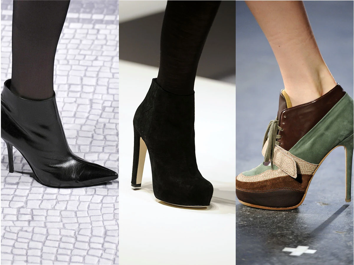 Botki: Albertta Ferretti, Blugirl, Acne Botki: Albertta Ferretti, Blugirl, Acne
