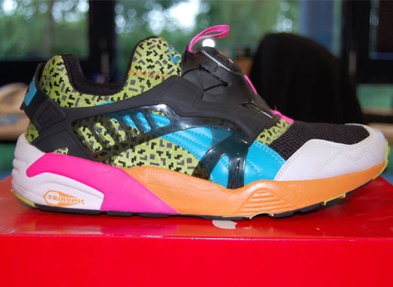 Puma Disc Blaze Tetris - model z 2011. Kolorowy i krzykliwy jak lata 90' Puma Disc Blaze Tetris - model z 2011. Kolorowy i krzykliwy jak lata 90'