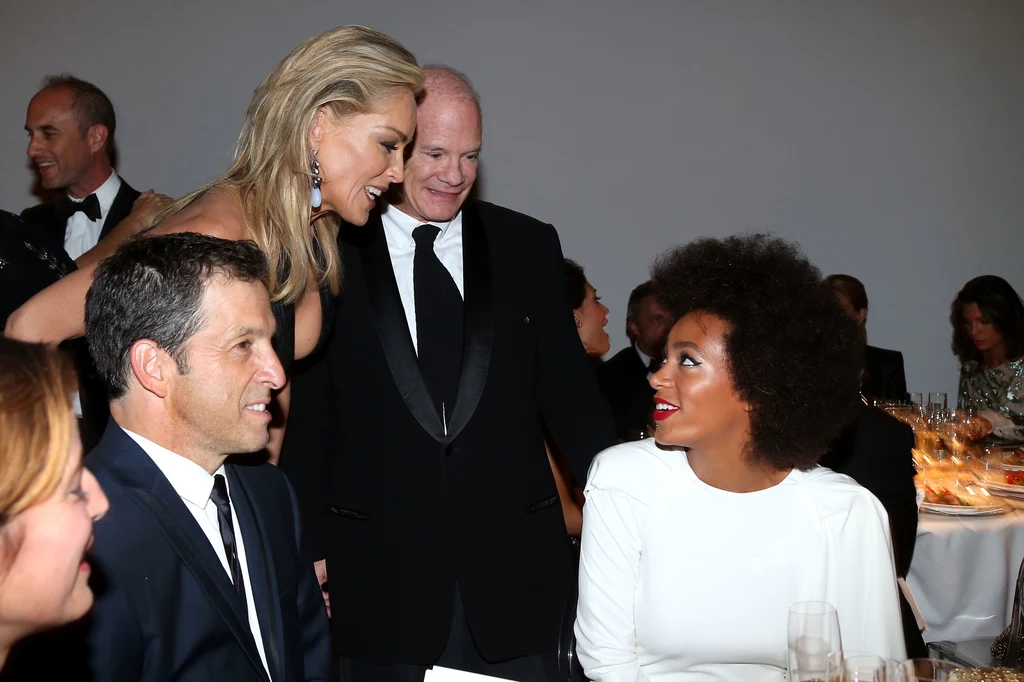 Sharon Stone i Solnage Knowles Sharon Stone i Solnage Knowles