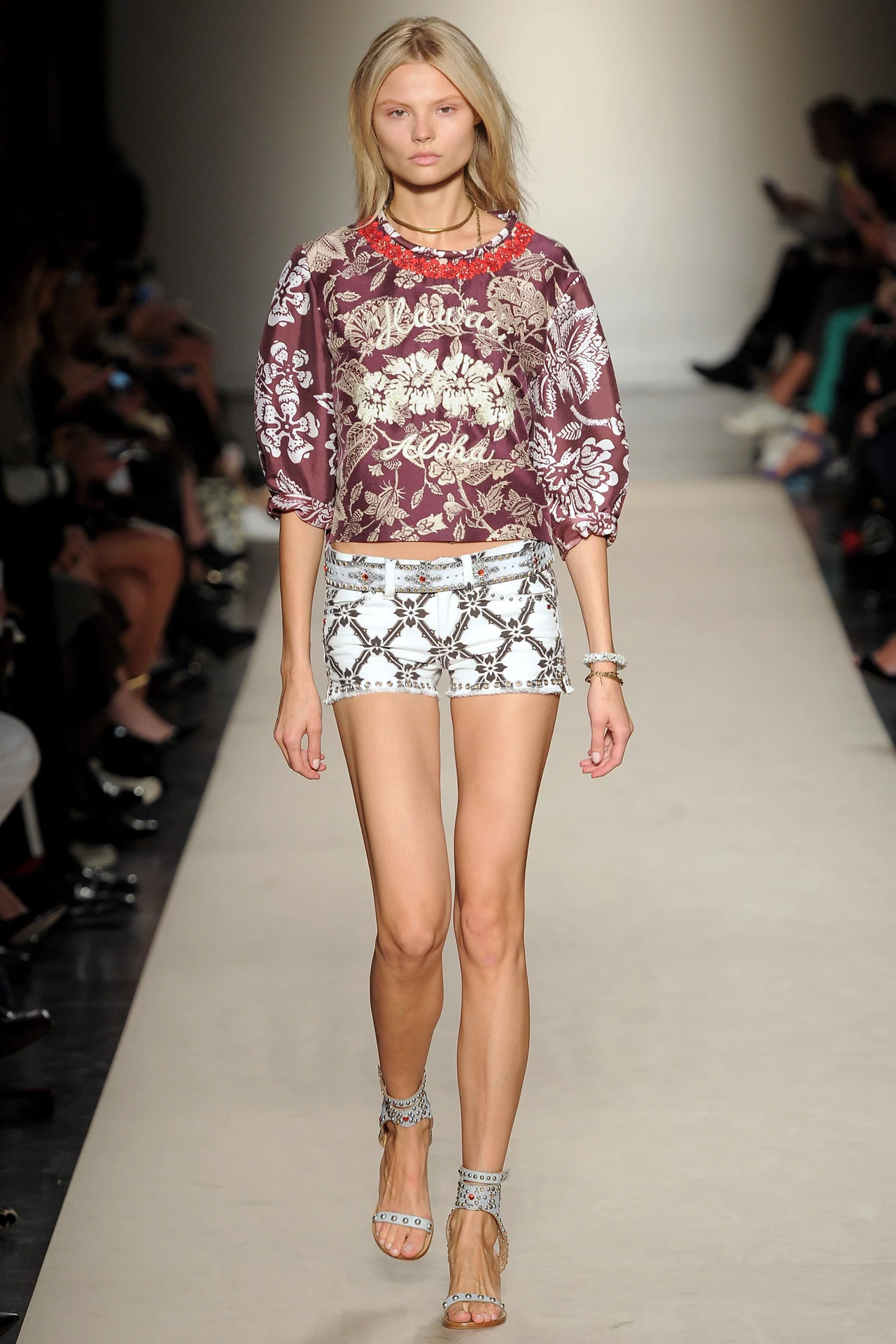 Magdalena Frąckowiak na pokazie Marant Magdalena Frąckowiak na pokazie Marant