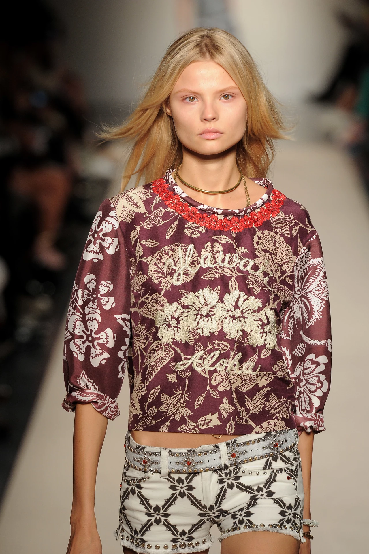 Magdalena Frąckowiak na pokazie Marant Magdalena Frąckowiak na pokazie Marant