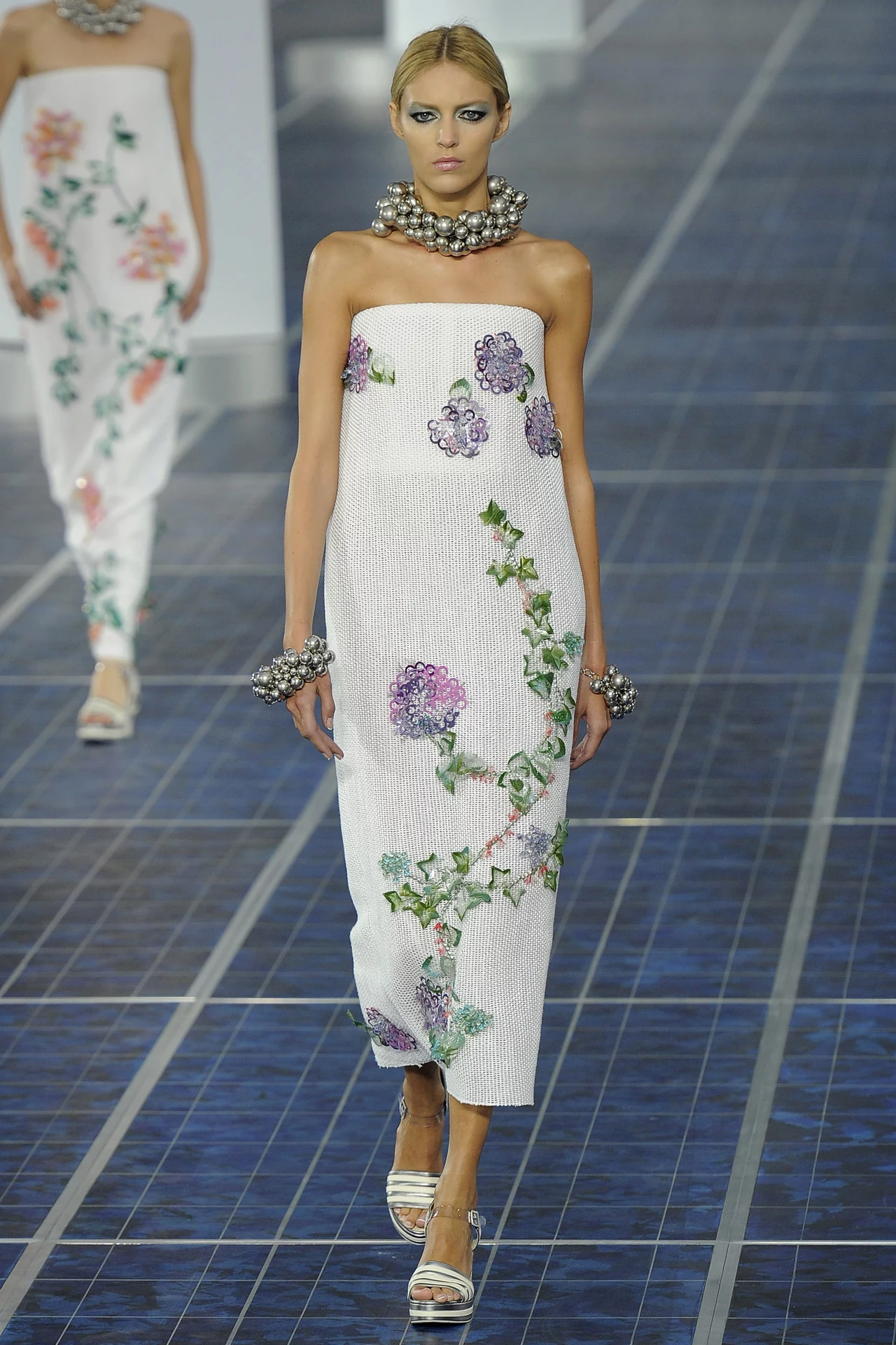 Anja Rubik na pokazie Chanel Anja Rubik na pokazie Chanel