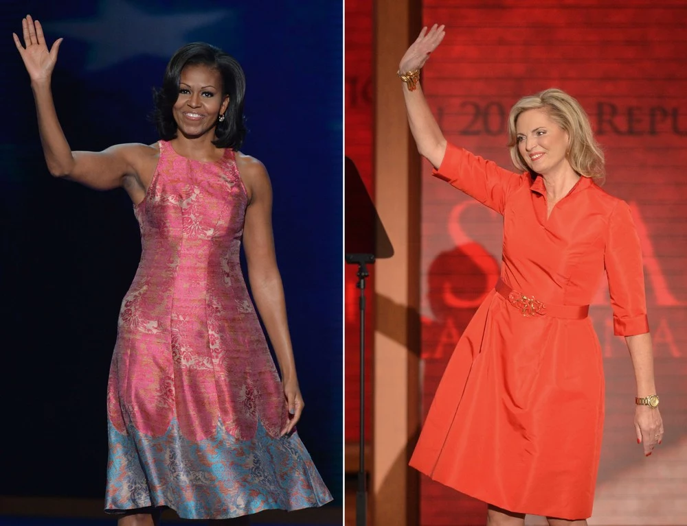 48-letnie Michelle Obama jest wciąż wulkanem energii. Wstaje o 4.30 i uprawia jogging. 63-letnia Ann Romney prezentuje się równie dobrze, zwłaszcza, że 14 lat temu zdiagnozowano u niej stwardnienie rozsiane. Dzięki pomocy lekarzy i wsparciu męża wyzdrowiała. Wciąż jeździ konno i świetnie gra w tenisa 48-letnie Michelle Obama jest wciąż wulkanem energii. Wstaje o 4.30 i uprawia jogging. 63-letnia Ann Romney prezentuje się równie dobrze, zwłaszcza, że 14 lat temu zdiagnozowano u niej stwardnienie rozsiane. Dzięki pomocy lekarzy i wsparciu męża wyzdrowiała. Wciąż jeździ konno i świetnie gra w tenisa