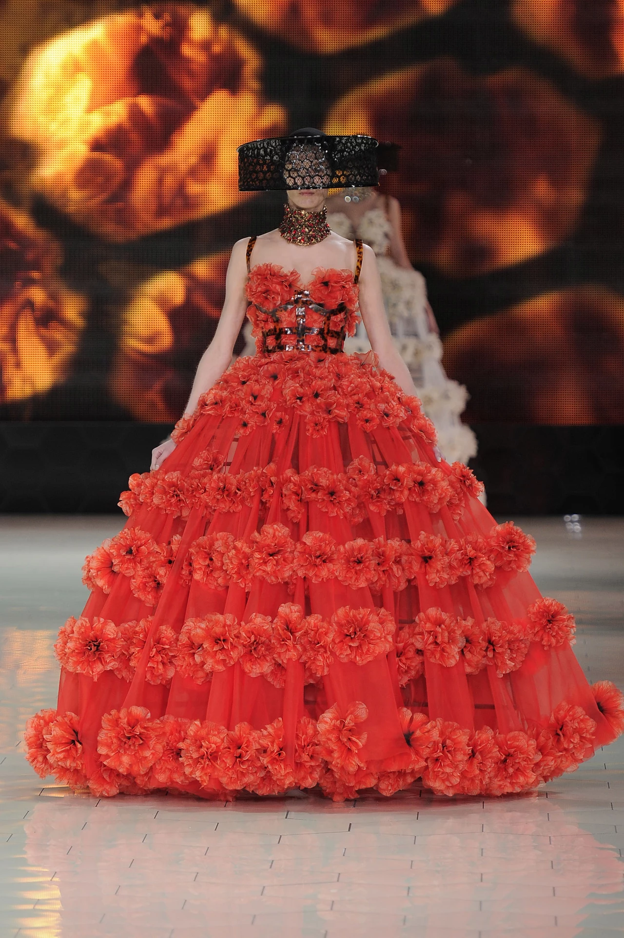 Alexander McQueen - wiosna-lato 2013 Alexander McQueen - wiosna-lato 2013