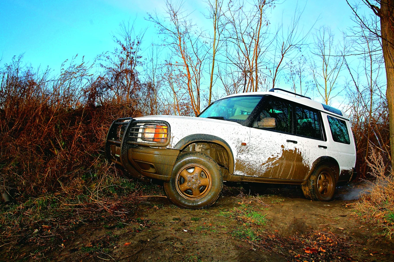 Teren to wciąż naturalne środowisko Land Rovera Discovery 2. Następna generacja była cięższa i znacznie bardziej osobowa.