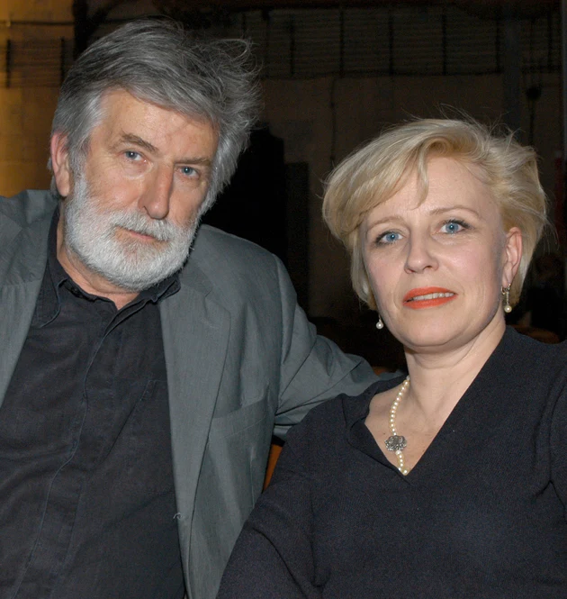 Krystyna Janda i Edward Kłosiński