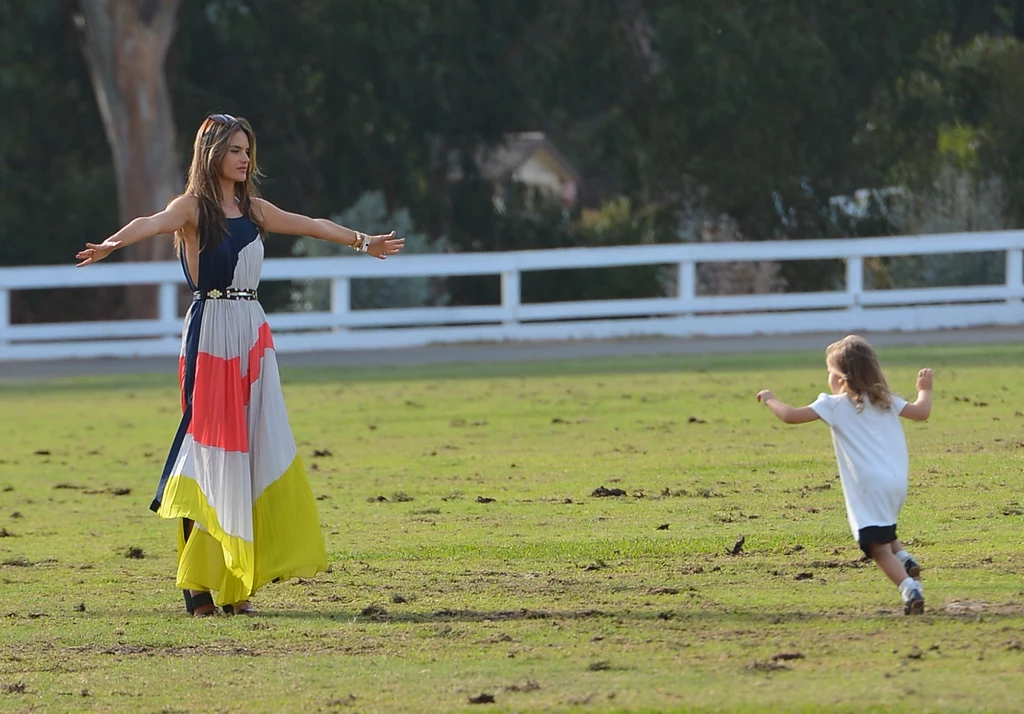 Alessandra Ambrosio z córką Alessandra Ambrosio z córką