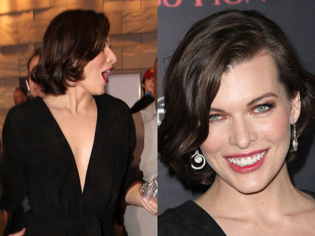 Milla Jovovich dobrze czuje się z półdługimi włosami