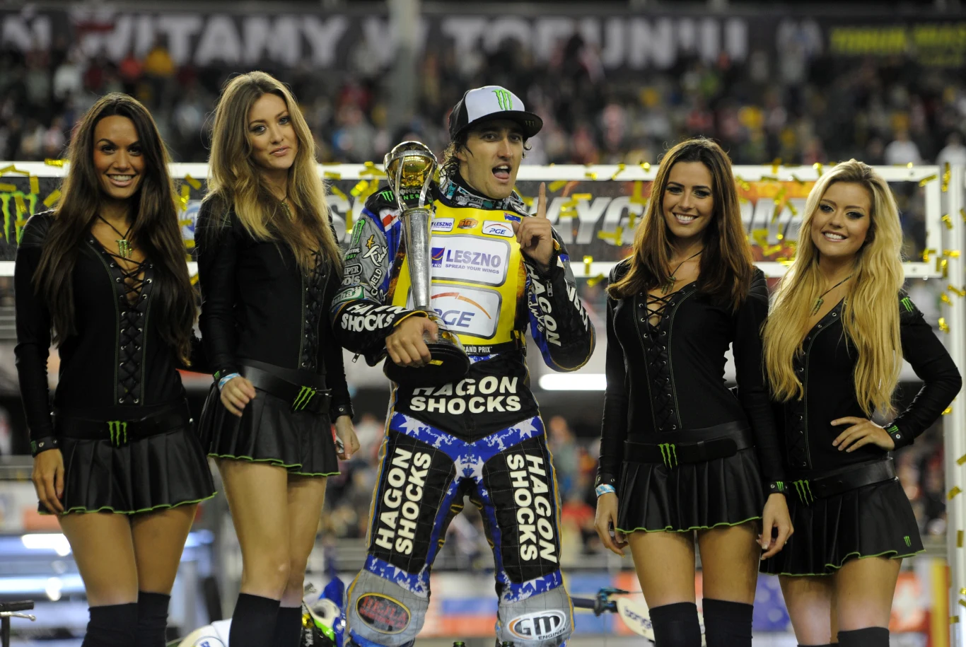 Nowy mistrz świata w jeździe na żużlu Chris Holder 