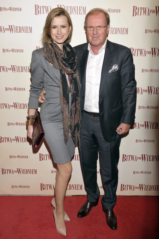 Wojciech Fibak i Olga Sieniawska Wojciech Fibak i Olga Sieniawska