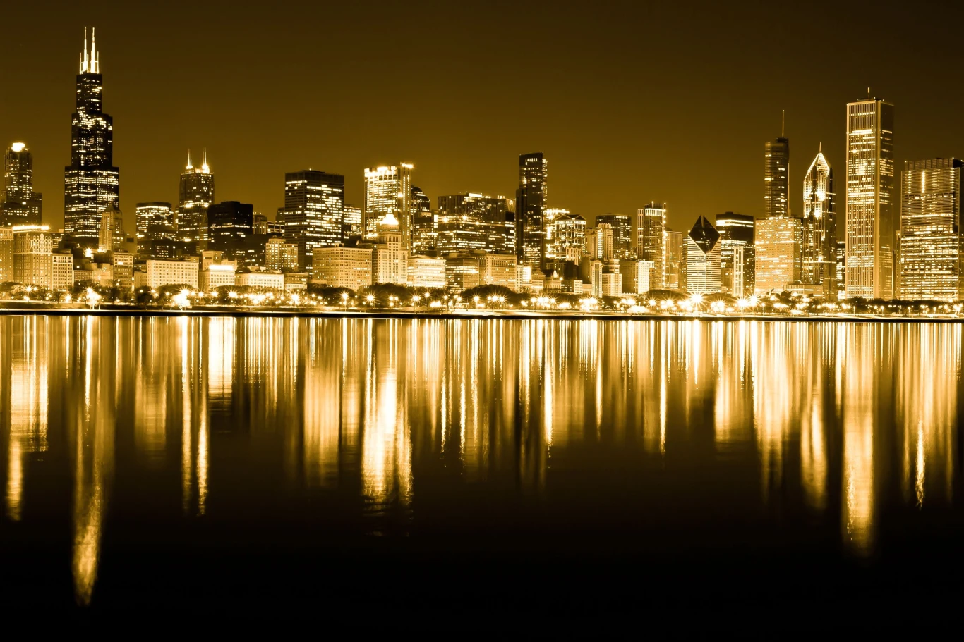 Chicago nocą