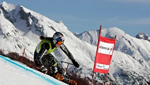 Lindesy Vonn na trasie w Sankt Anton
