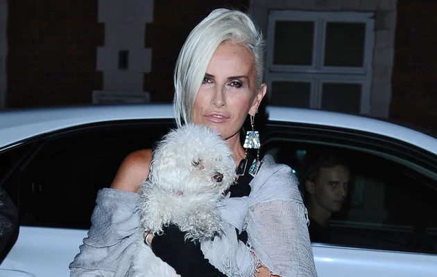 Kora z suczką Ramoną Kora z suczką Ramoną