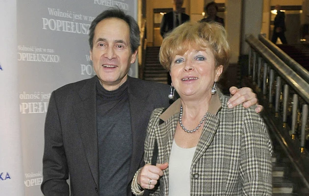 Jerzy Zelnik z żoną Urszulą Jerzy Zelnik z żoną Urszulą