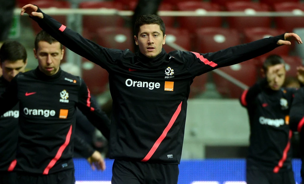 Trening Orłów na Stadionie Narodowym w Warszawie Trening Orłów na Stadionie Narodowym w Warszawie