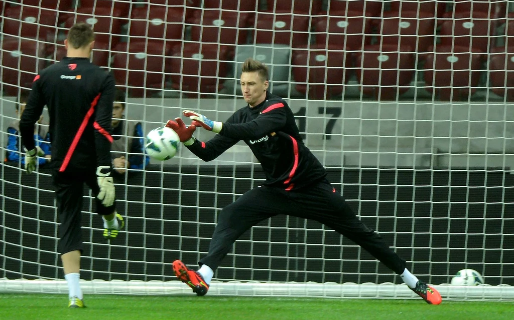 Trening Orłów na Stadionie Narodowym w Warszawie Trening Orłów na Stadionie Narodowym w Warszawie