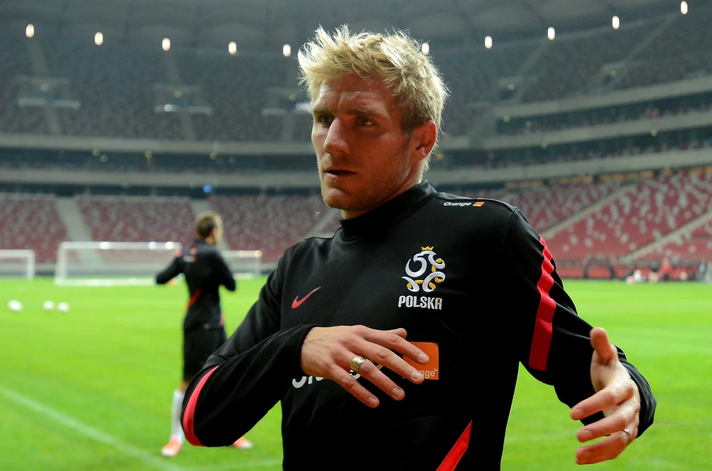 Trening Orłów na Stadionie Narodowym w Warszawie Trening Orłów na Stadionie Narodowym w Warszawie