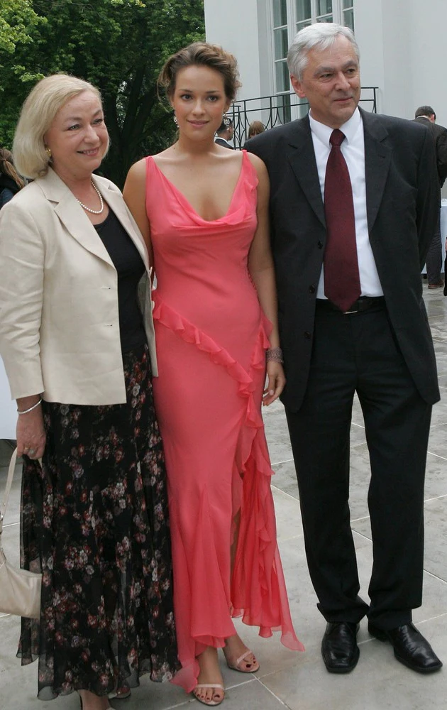 Alicja Bachleda-Curuś z rodzicami Alicja Bachleda-Curuś z rodzicami