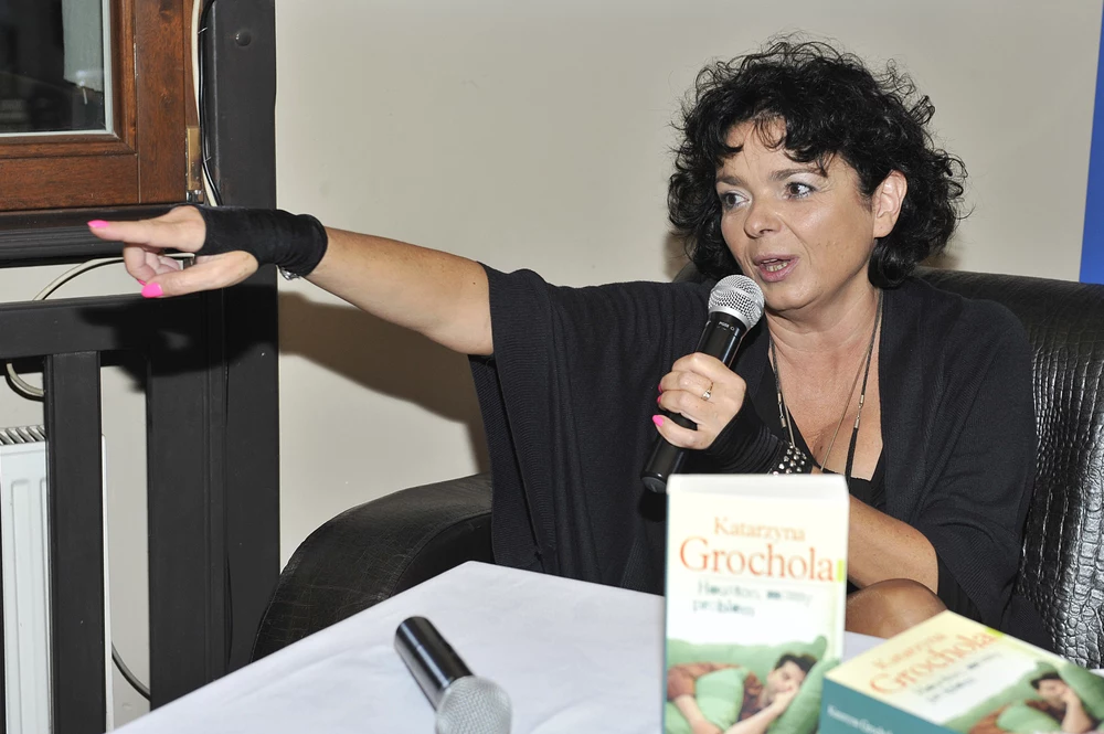 Katarzyna Grochola wygląda świetnie! Katarzyna Grochola wygląda świetnie!