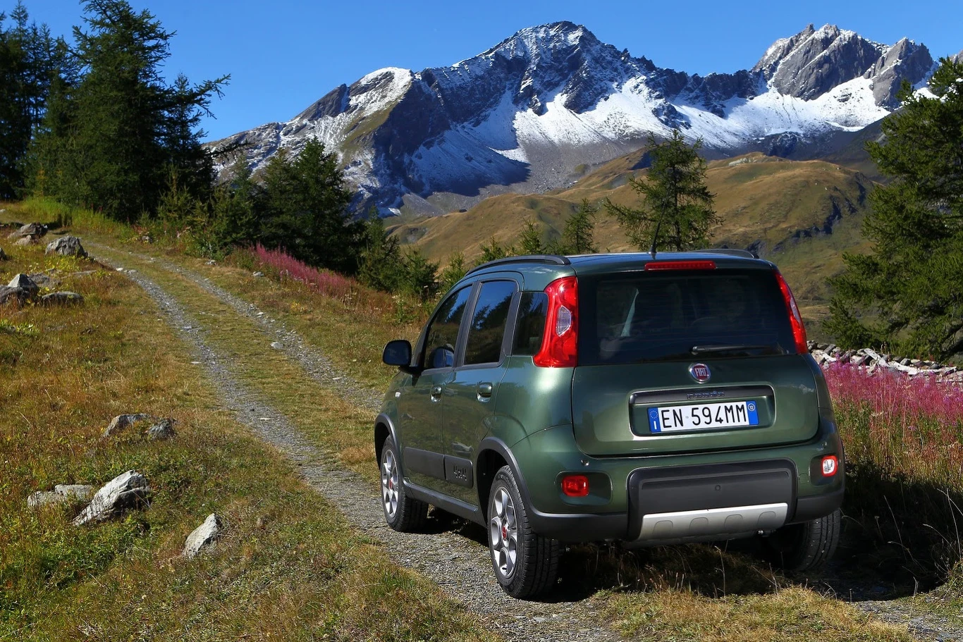 Spannende Fiat Panda 4x4 Bilder