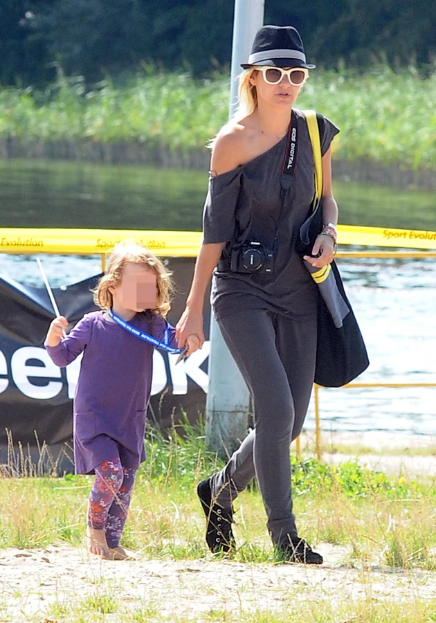 Joanna Koroniewska z córką