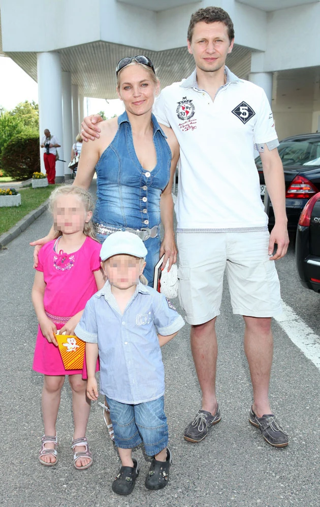 Dominika Figurska, Michał Chorosiński z dziećmi