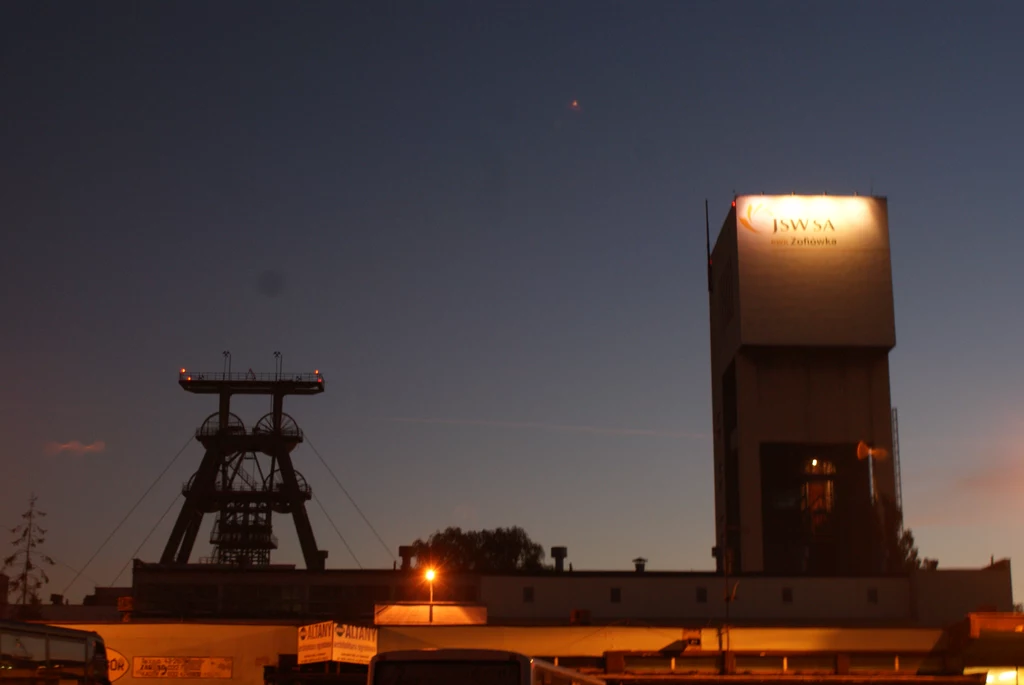 Kopalnia "Zofiówka", należąca do JSW