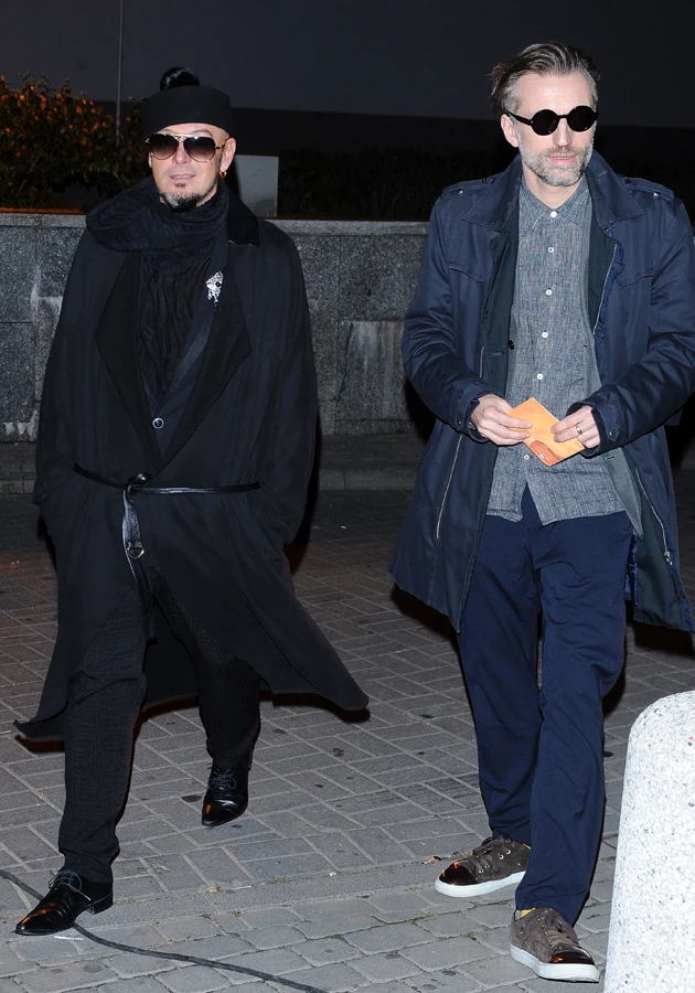 Tomasz Jacyków z partnerem Tomasz Jacyków z partnerem