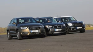 ​Audi Q3, BMW X1, Mini Countryman - porównanie