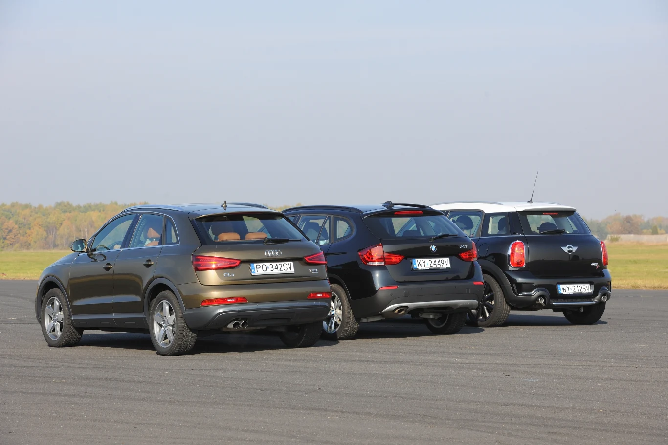 Świetne osiągi Audi to w dużej mierze zasługa doskonałej dwusprzęgłowej skrzyni biegów, rywale wyposażeni są w klasyczne automaty.