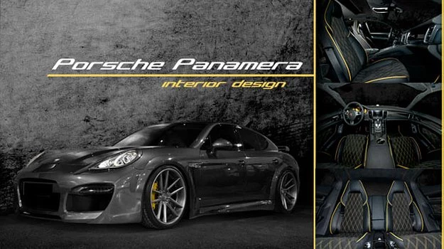 Porsche Panamera z wnętrzem przygotowanym przez Carlex Design