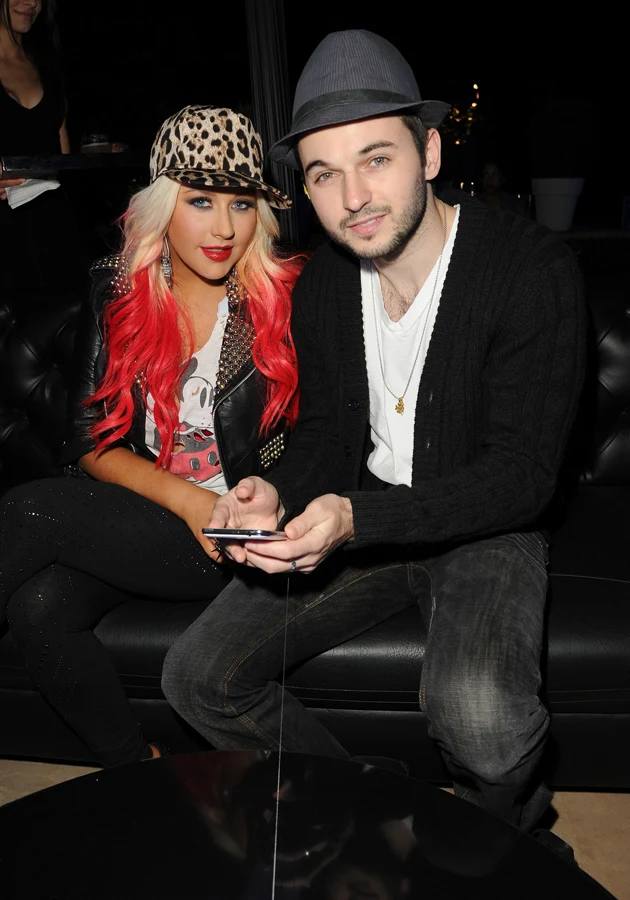 Christina Aguilera i Matt Rutler (partner) Christina Aguilera i Matt Rutler (partner)