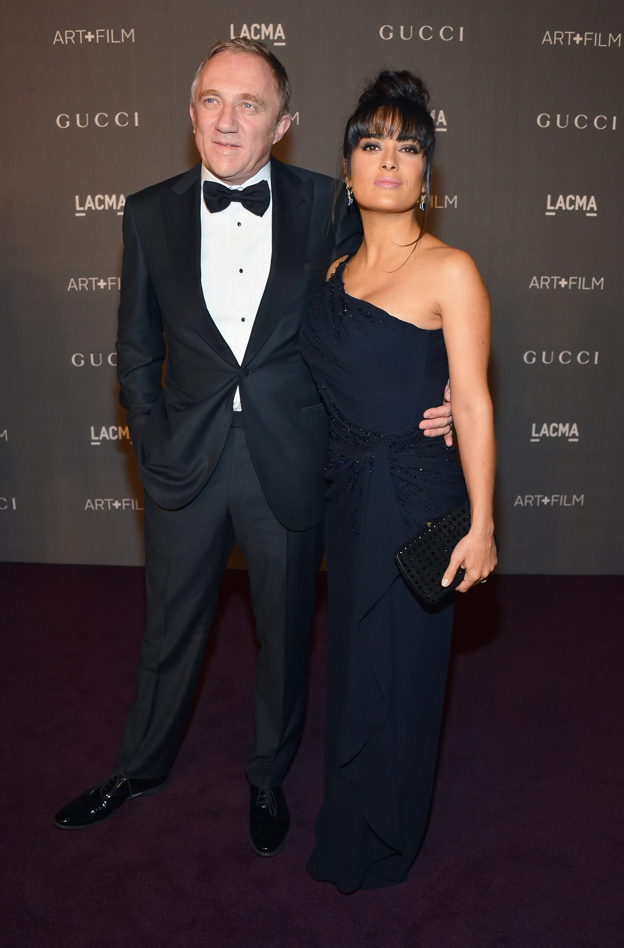 Salma doskonale wie, jak podkreślić swoje atuty. Na zdjęciu z mężem Francois-Henri Pinault'em Salma doskonale wie, jak podkreślić swoje atuty. Na zdjęciu z mężem Francois-Henri Pinault'em