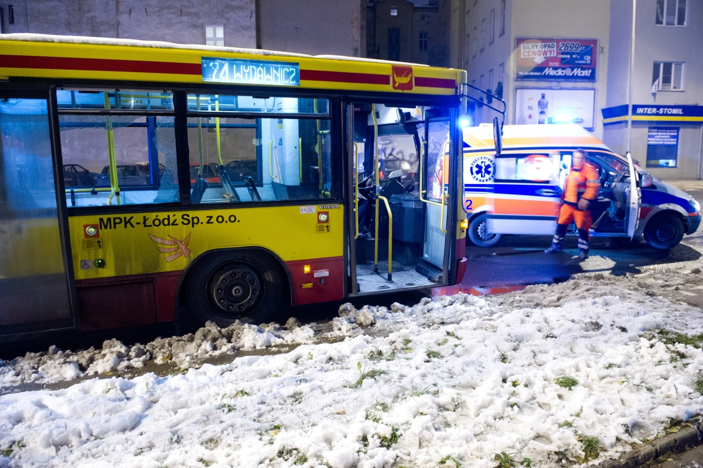 Zdjęcie z miejsca wypadku