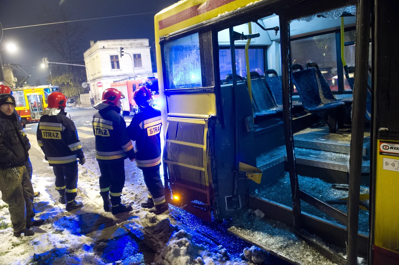 Zdjęcie z miejsca wypadku