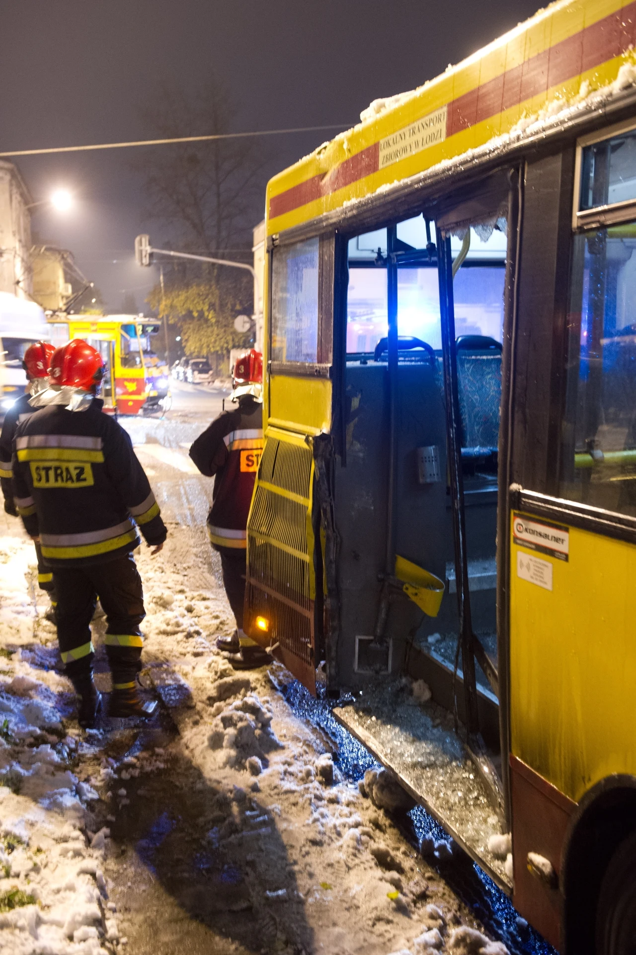 Zdjęcie z miejsca wypadku