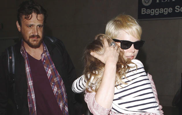 Jason Segel i Michelle Williams z córką Matildą Ledger