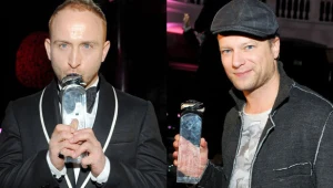Borys Szyc i Maciej Stuhr odebrali Róże Gali w kategoriach "Teatr" i "Media".